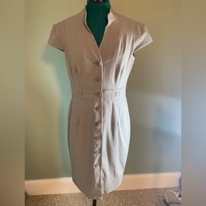 Calvin Klein Linen Women’s MIDI Dress Size 8